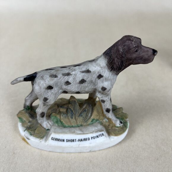 3 VTG 80s JASCO Dog Figurines- BRITTANY SPANIEL, English Setter, German Pointer - Picture 6 of 8